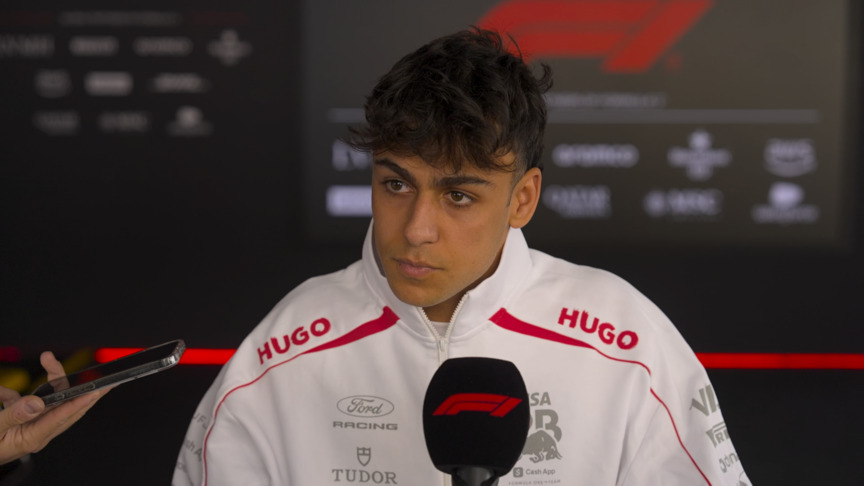 ‘We’ll be back on it tomorrow’ promises Lindblad after gearbox problem in Friday practice