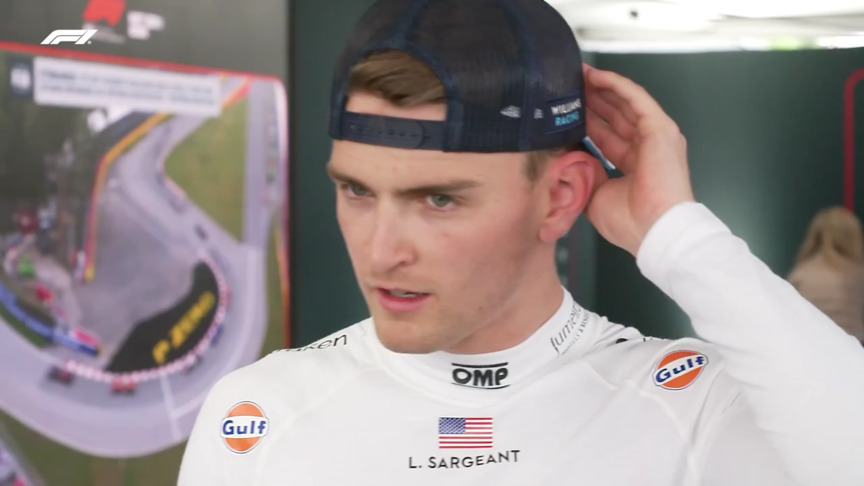 Sargeant still in the dark after being given ‘critical’ order to stop out on track mid-race