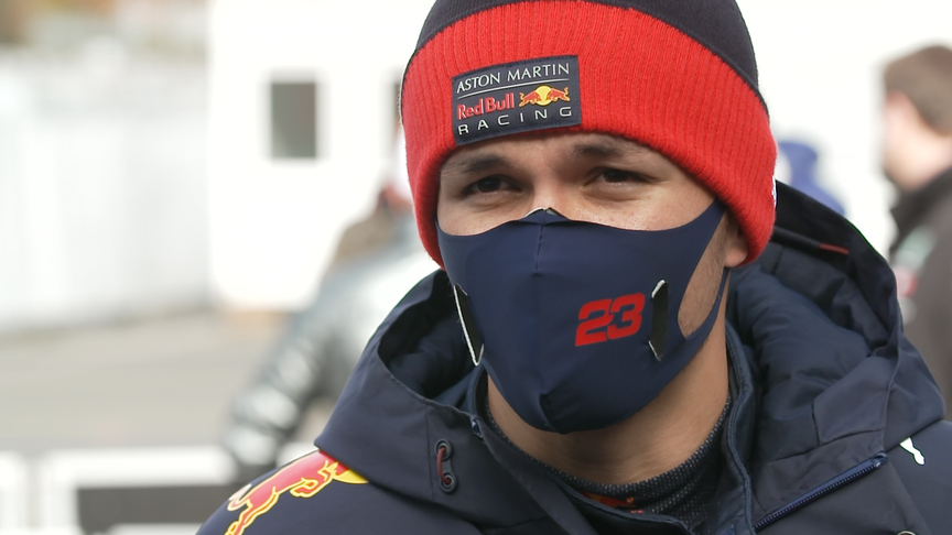 Alexander Albon rues 'mistakes' before Eifel GP retirement