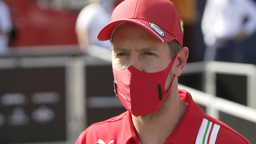 Sebastian Vettel: 'It's a blessing nobody is on the stands'