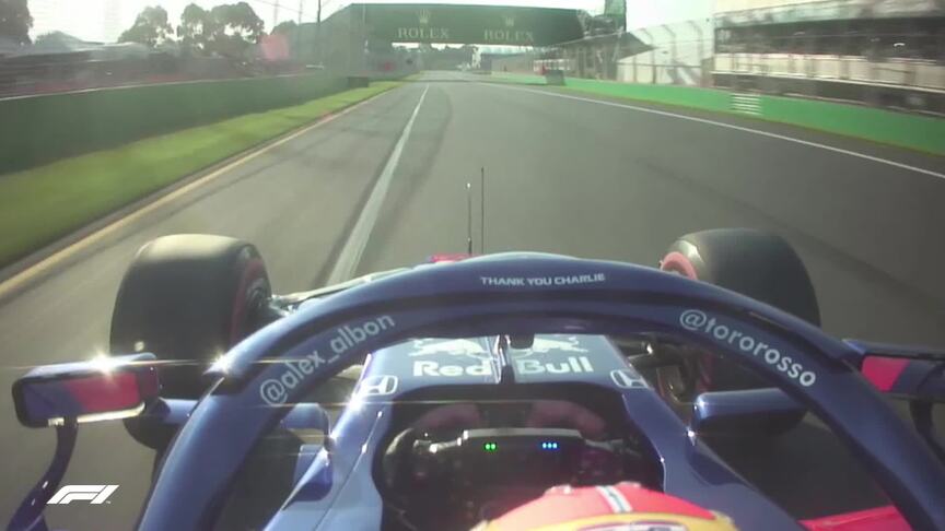 Team Radio: Alex Albon goes P9 in Australia Q1