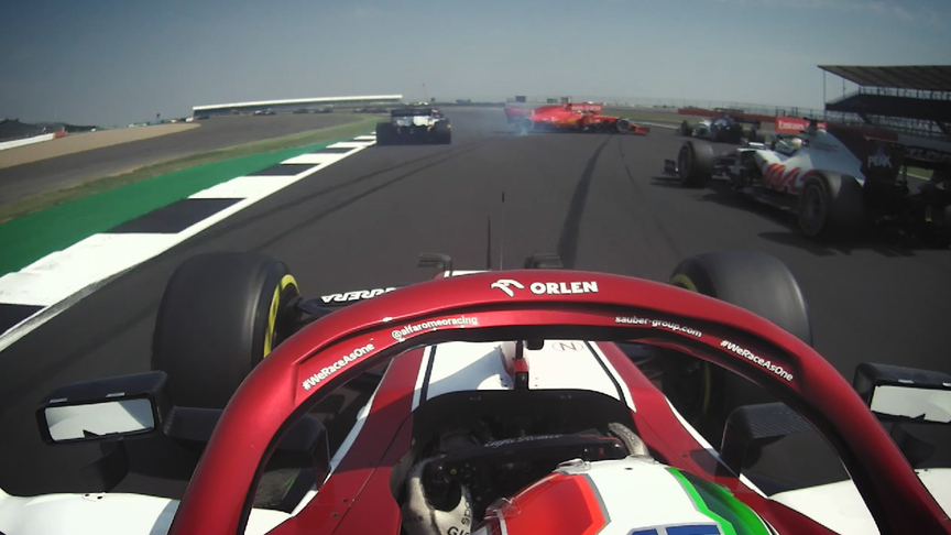 70th Anniversary Grand Prix: Giovinazzi’s brilliant start