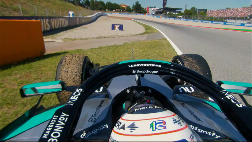 2026 Barcelona-Catalunya Grand Prix: Antonelli out of the race just four laps from the end