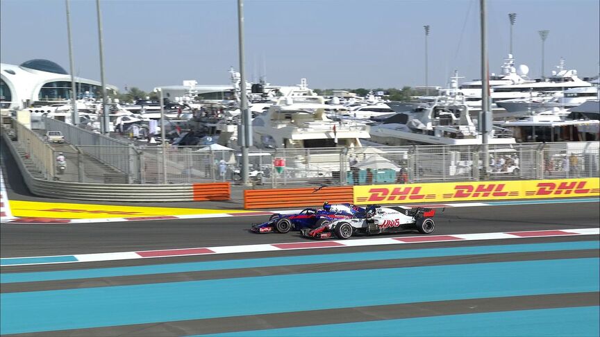 FP3: Gasly loses bodywork after Grosjean collision
