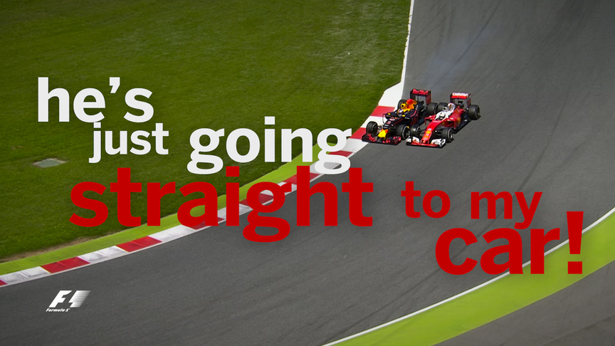 Say what team radio - Spain 2016 - Vettel