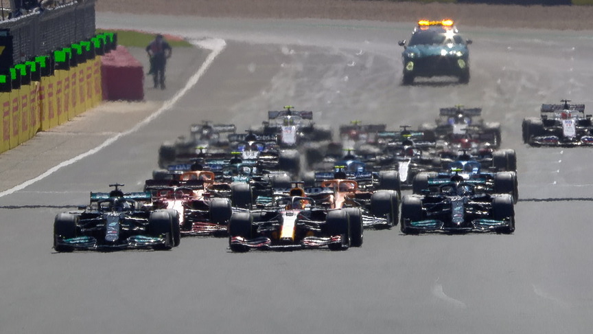 2021 British Grand Prix: Verstappen crashes out in dramatic race start at Silverstone