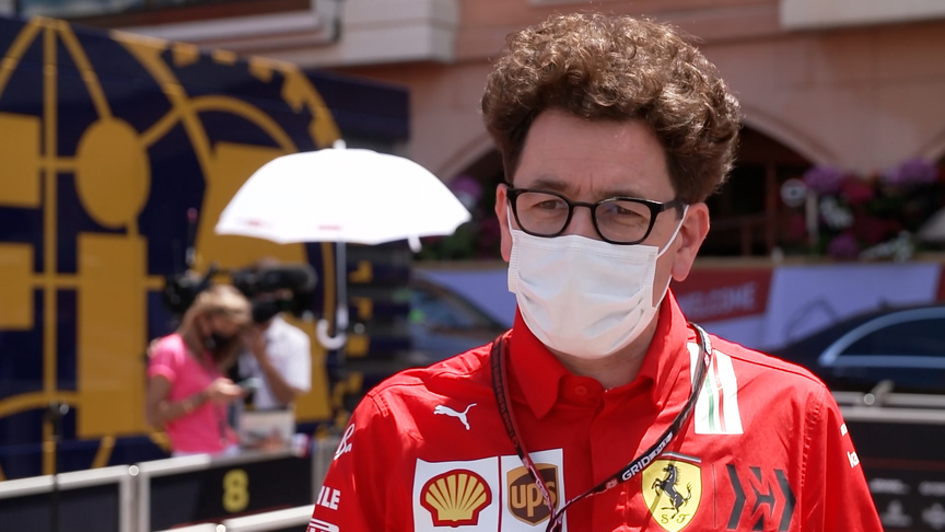 Sainz's FP1 shows 'his confidence with the car is getting there', says Mattia Binotto