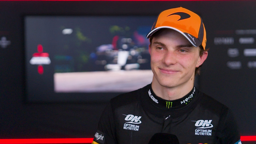 Piastri 'overall very happy' to finish ahead of rivals Ferrari in Spielberg