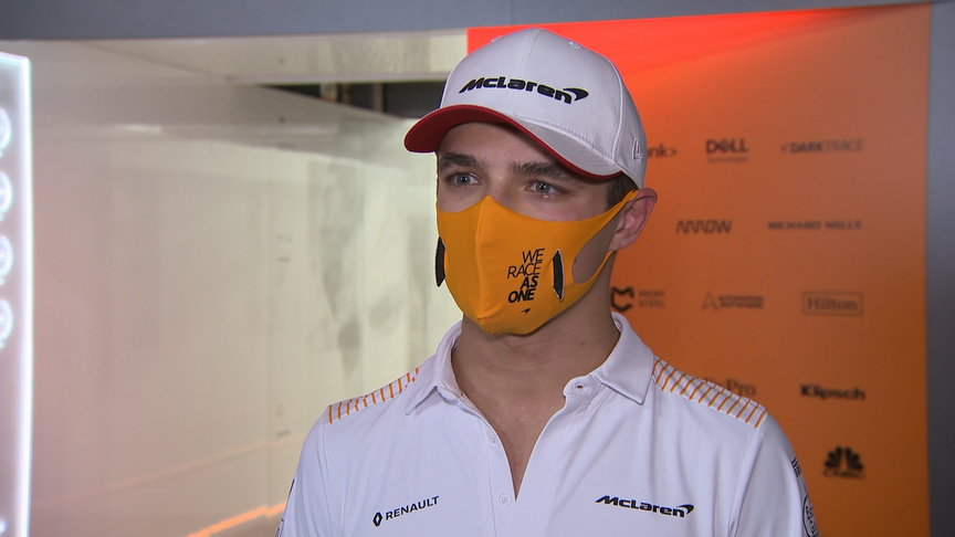 Lando Norris thinks McLaren 'have a bit of work to do' after Friday practice