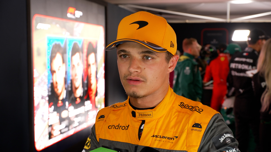 Norris explains his Lap 1 drop down the field: ‘I went into anti-stall and it cost me 10 positions’