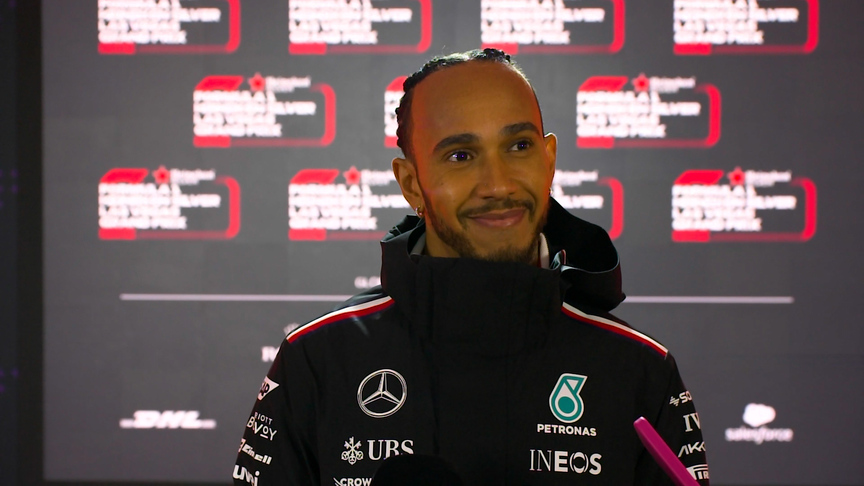 Hamilton suggests Mercedes will find Las Vegas 'a real challenge'
