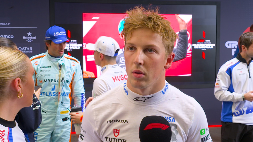 ‘He just pushed me on the grass’ – Lawson explains Lap 1 tangle with Bearman