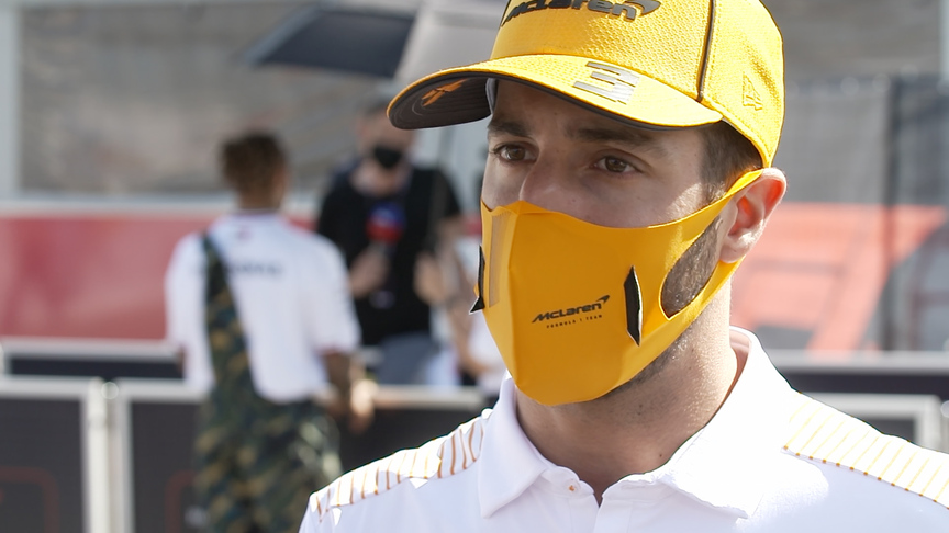 Daniel Ricciardo not yet 'at one' with McLaren MCL35M