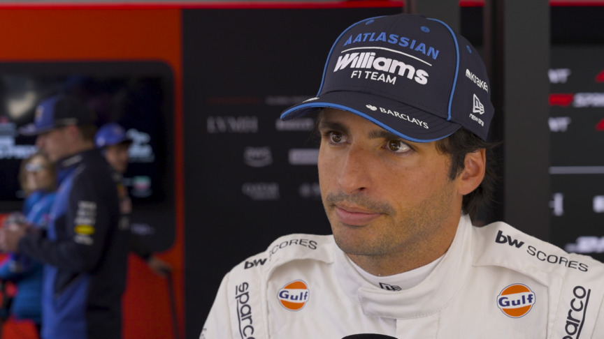 Williams' 'good race' scuppered by the Safety Car says Sainz