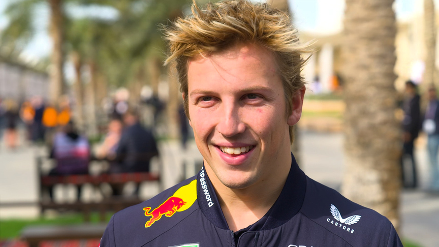 Lawson confident 'really pushing' in RB21 during Bahrain testing