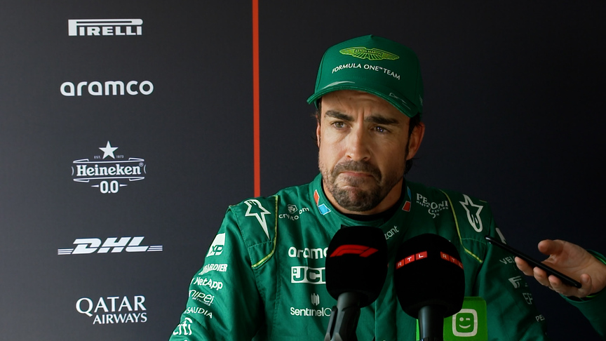 ‘It was my mistake’ – Alonso holds his hands up after spinning out of the Sprint