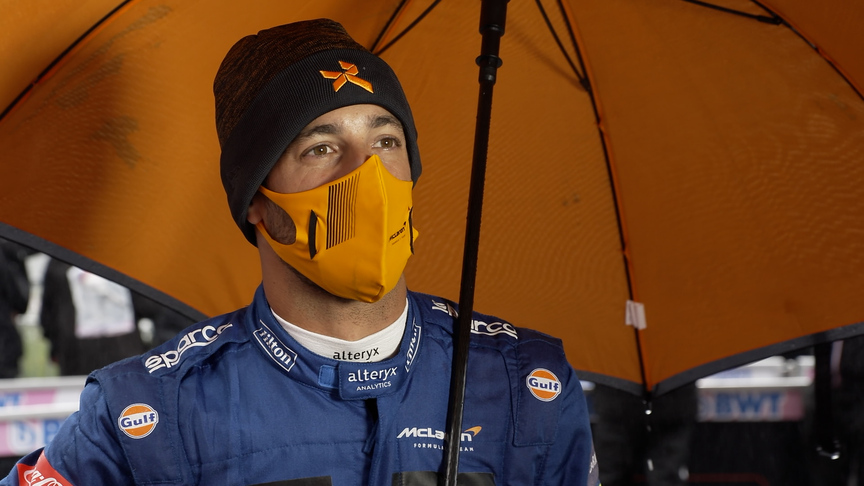 Daniel Ricciardo: Points after 'relentless' rain were 'all earned yesterday'