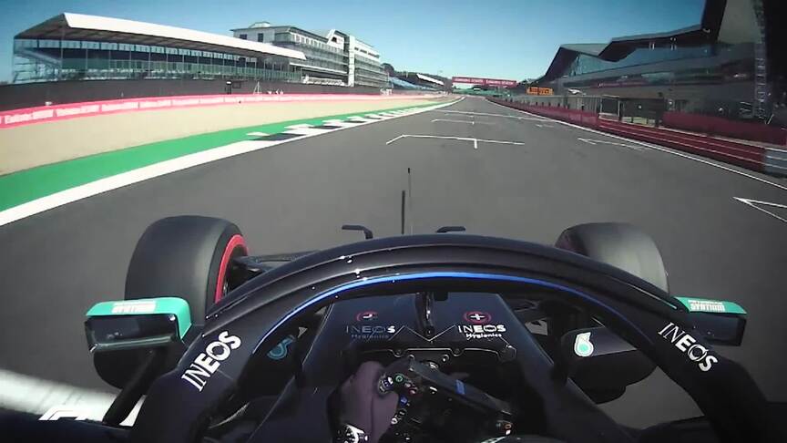 70th Anniversary GP FP1: Bottas sets fastest lap