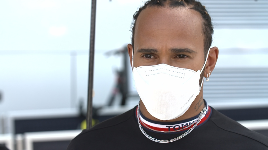 Lewis Hamilton hoping to finalise 'light-hearted' 2022 Mercedes contract talks quickly