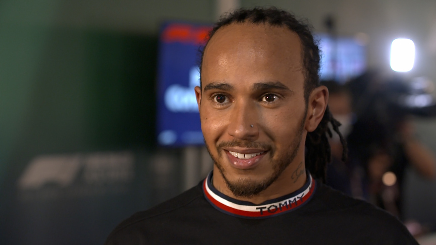 Lewis Hamilton feeling confident in the car after a 'super solid' weekend in Qatar