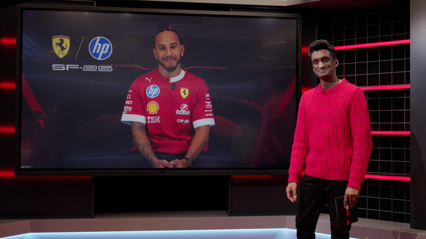 Hamilton and Leclerc offer first reaction to driving 2025 Ferrari car