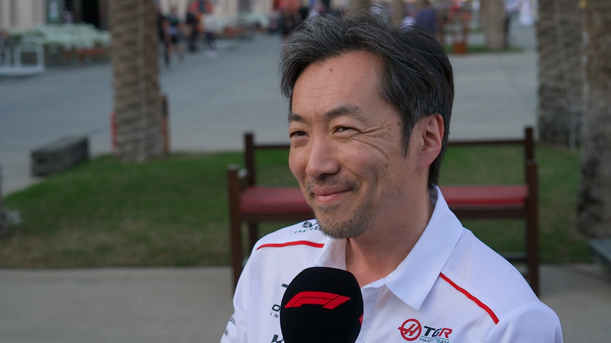 Haas 'on target' says Komatsu