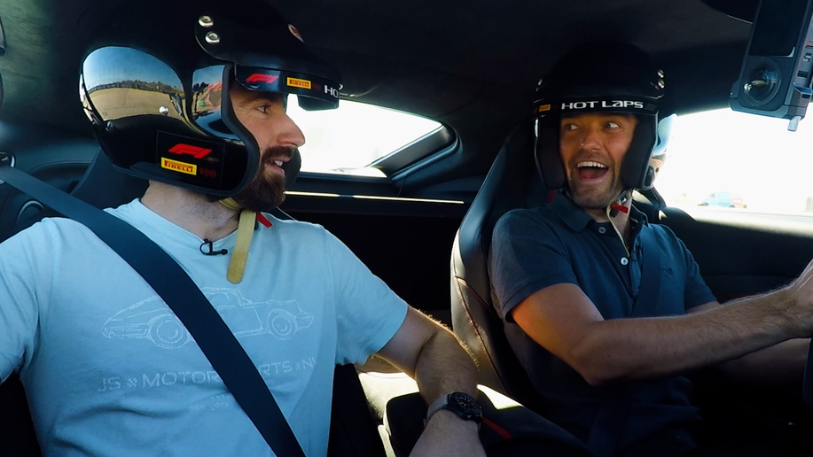 WATCH: Palmer and Hinchcliffe take a ride around Circuit of The Americas