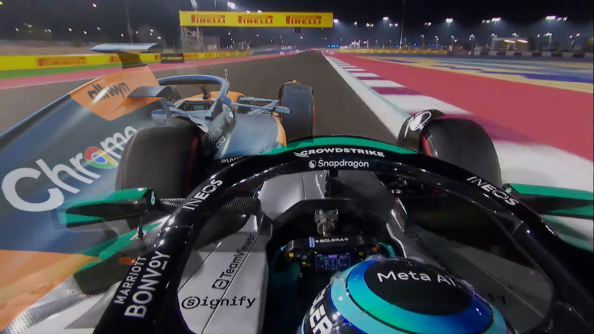 GHOST CAR: See how Piastri beat Russell to Sprint pole in Qatar