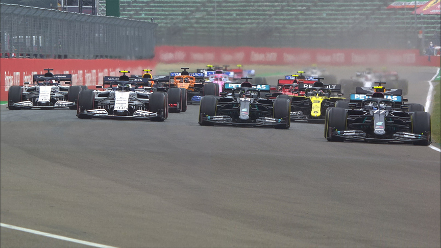 2020 Emilia Romagna Grand Prix: Verstappen overtakes Hamilton at race start