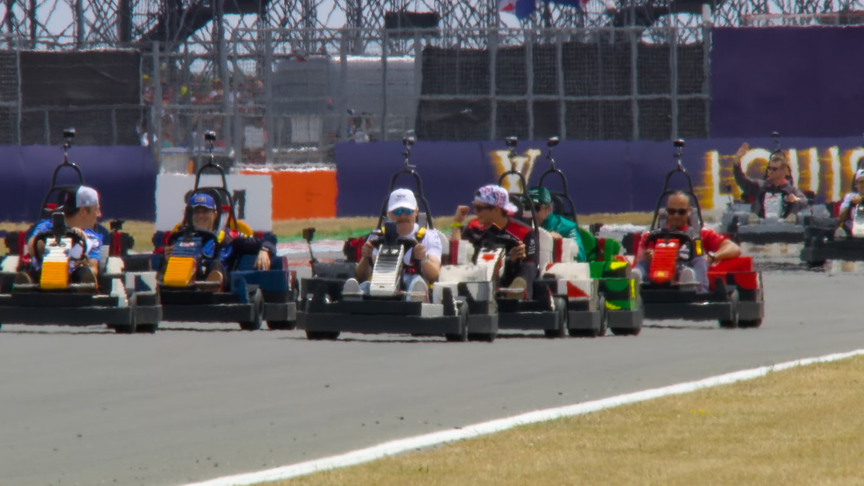 2026 British Grand Prix: LEGO minicar chaos