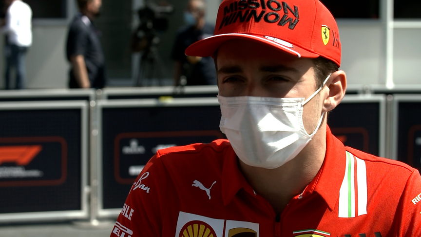 Charles Leclerc remaining positive as Ferrari 'are in a good momentum'