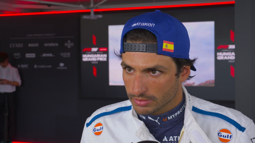 P13 'maximum that was available for us today' - Sainz bemoans difficult qualifying session