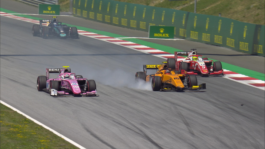 F2 2019 Round 6: Austria Sprint Race highlights