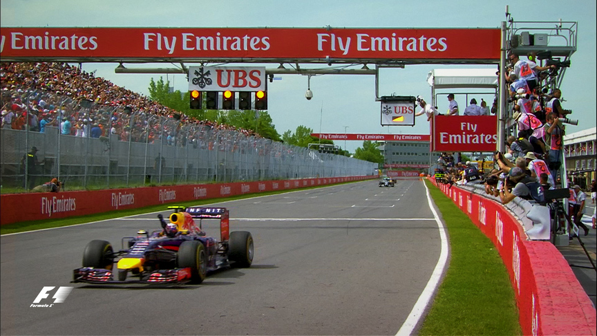 F1 VAULT: Ricciardo's charging maiden win