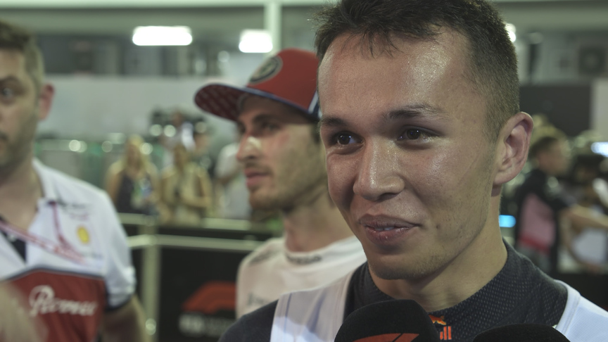 Alexander Albon: Valtteri definitely had the pace over me