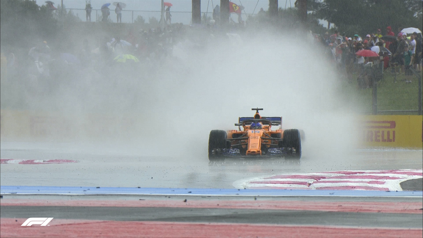 FP3: Action washed out by rain in France