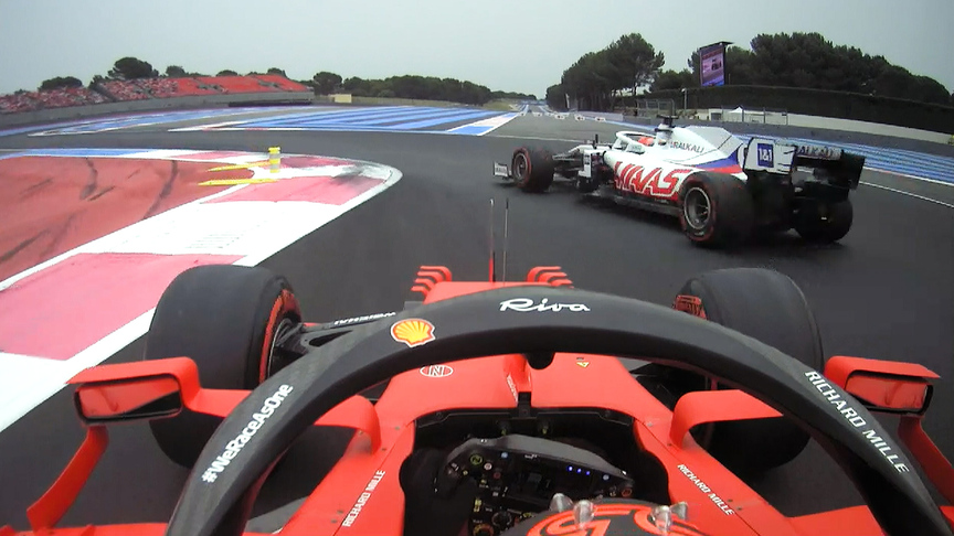 2021 French GP FP3: Schumacher and Mazepin get too close for comfort with Sainz 