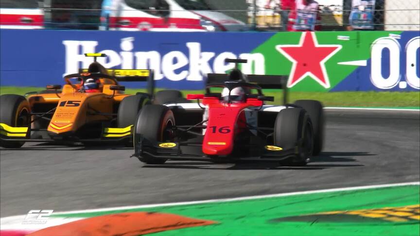 Top 5 Overtakes: F2 2019 Round 10 - Italy