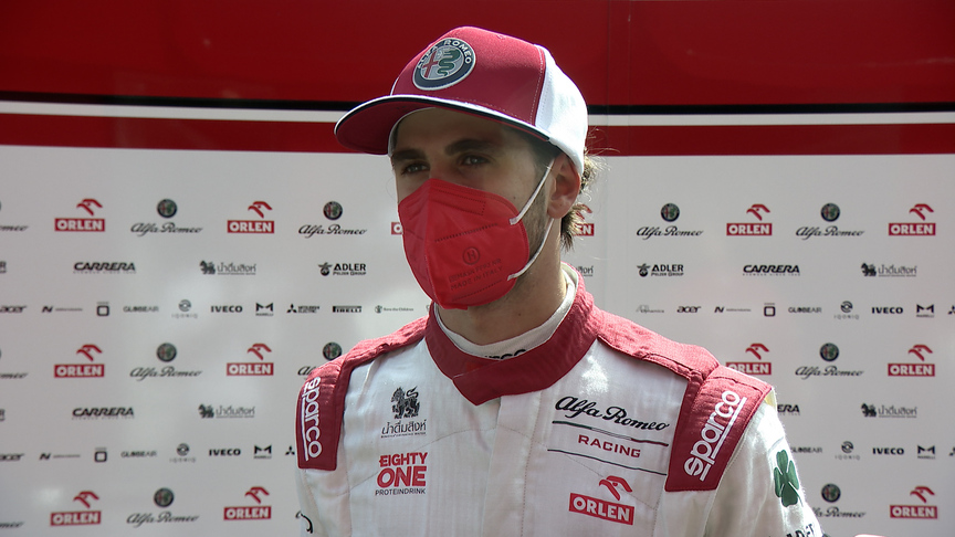 Antonio Giovinazzi: Alfa Romeo have made 'good start' to French GP weekend