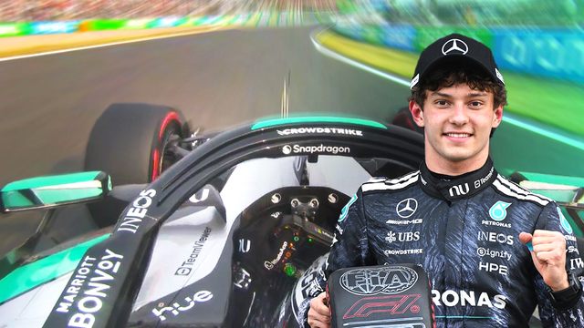 Ride onboard with Antonelli for his superb pole lap in Japan