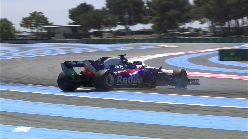 FP1: Hartley survives Turn 6 spin