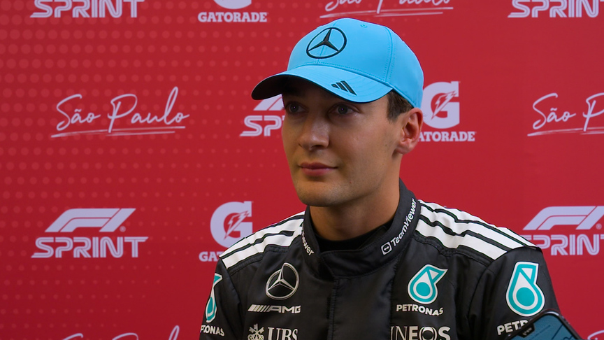 ‘P4 is a good place to start’ – Russell ready to fight from the second row in the Sprint