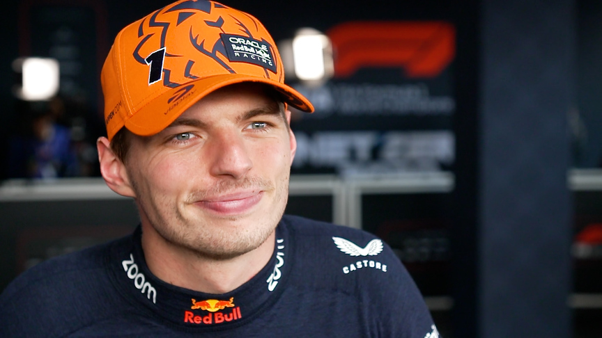 Verstappen set to investigate what caused the wheelspin off the line that cost him the lead on Lap 1