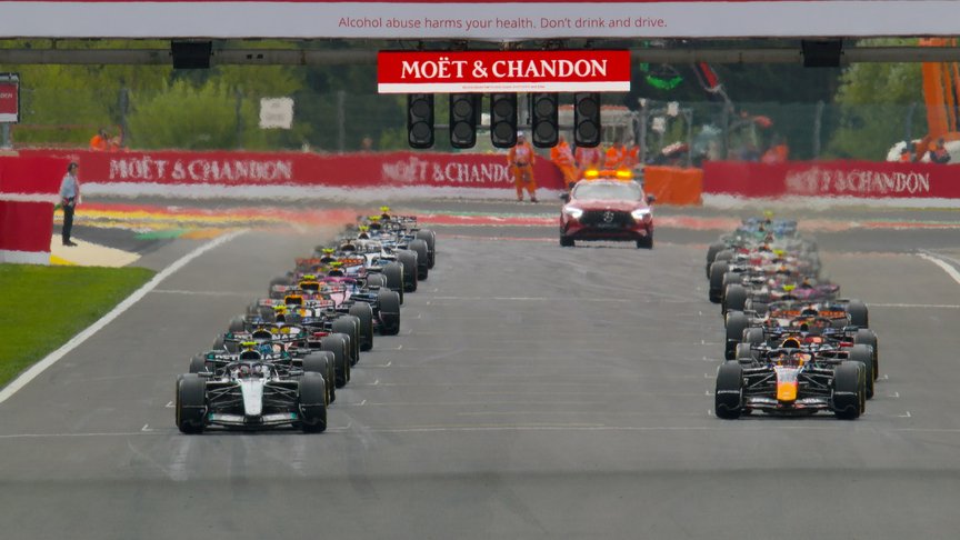 2026 Belgian Grand Prix: Multiple leader changes and Russell out in Lap 1