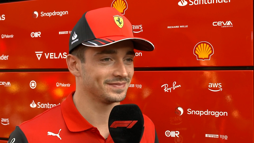 Charles Leclerc 'feeling good' because 'the pace is in the car' at Circuit Paul Ricard