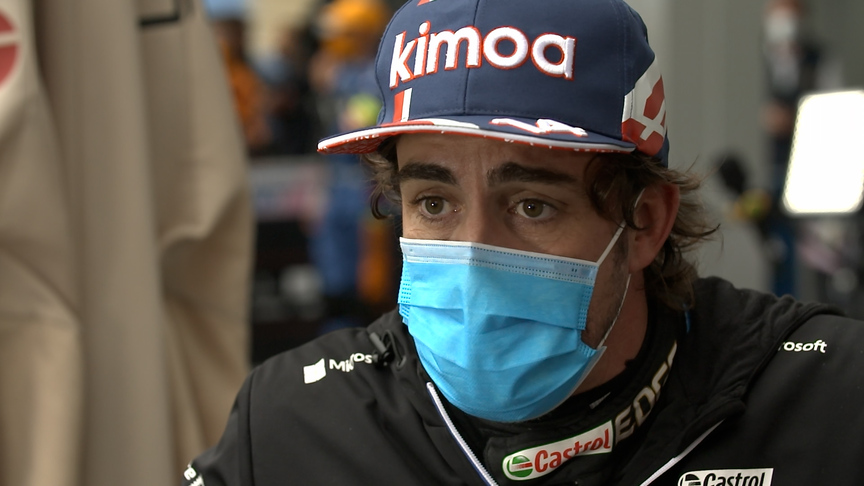 Fernando Alonso 'felt competitive' in both wet and dry conditions in Sochi qualifying 