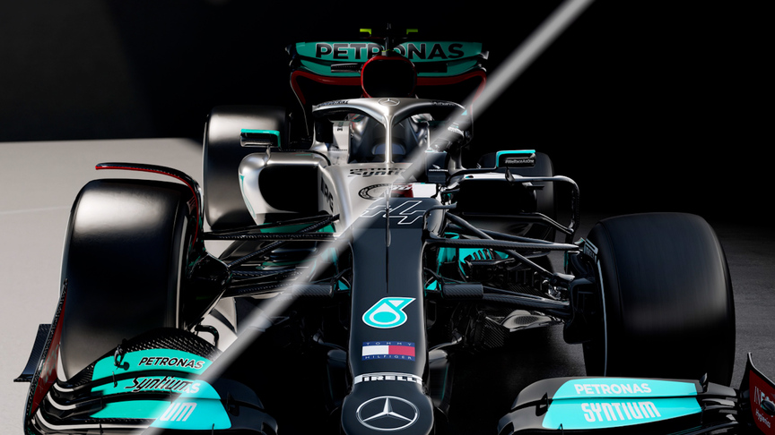 Mercedes reveal: 2021 vs. 2022