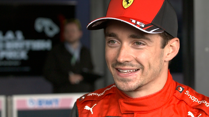 Charles Leclerc 'pushed too much' in Q3 but hopes for decent second row start in British GP