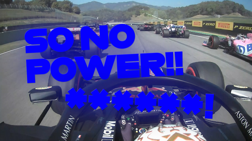 2020 Tuscan Grand Prix: Verstappen loses power at Mugello race start