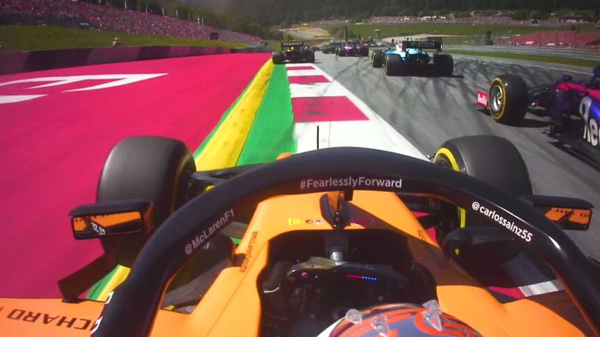 P19 to P8: Carlos Sainz's storming Austria drive